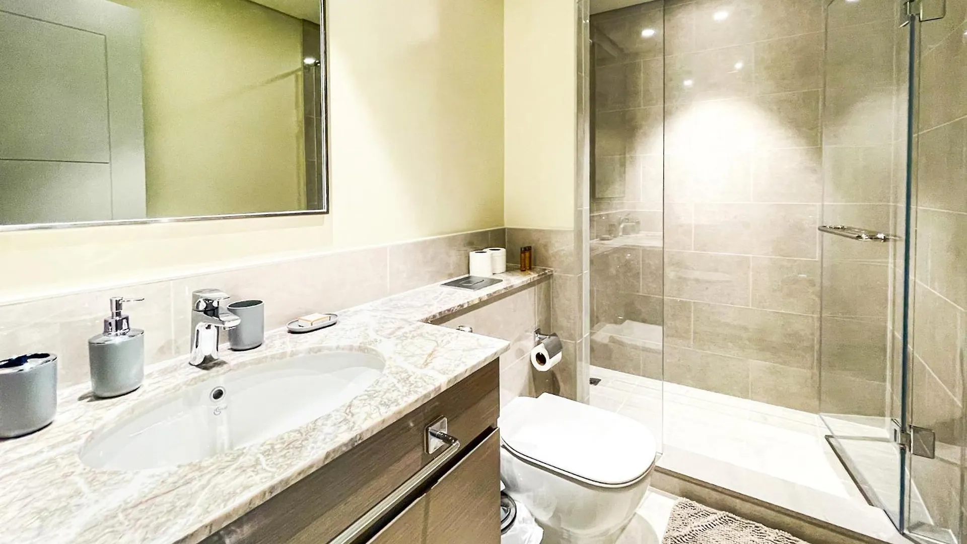 Cozy Apartment With City Views Next To Burj Khalifa 166Fo1-2 두바이