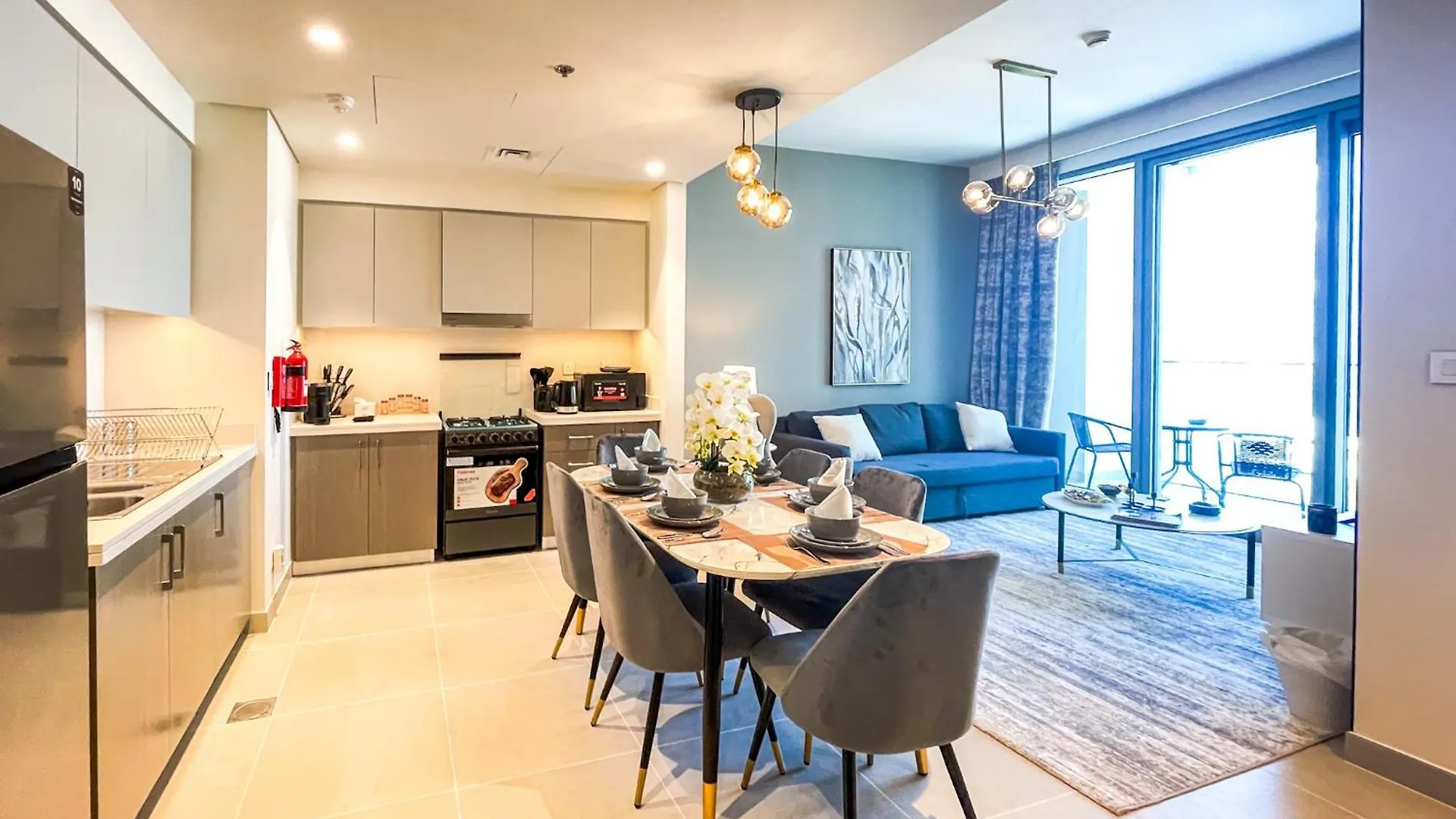 Cozy Apartment With City Views Next To Burj Khalifa 166Fo1-2 두바이